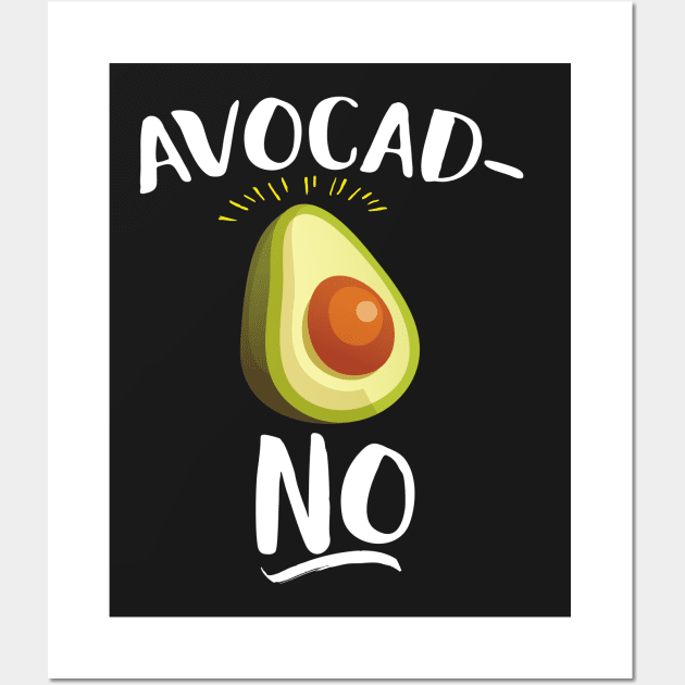 Avocad-no Wall Art by Eugenex